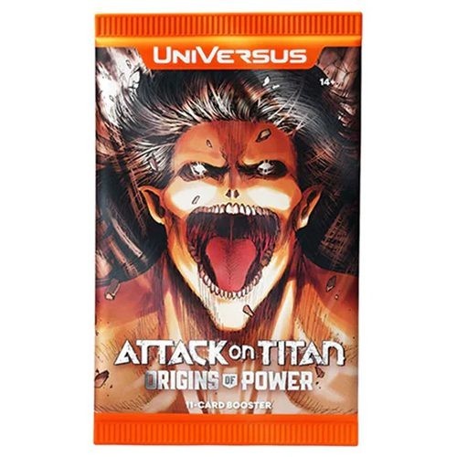 Universus Attack on Titan: Origins of Power - English Booster Pack Sealed!