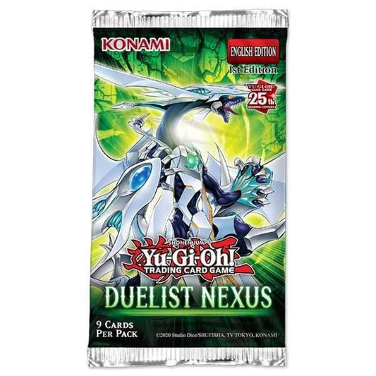 YuGiOh Duelist Nexus 1st Edition 25th Quarter Century Booster Pack Sealed!