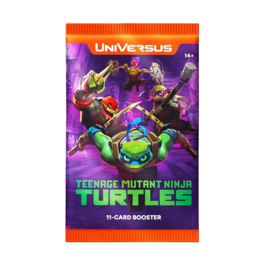 Universus Teenage Mutant Ninja Turtles - English Booster Pack - Factory Sealed!
