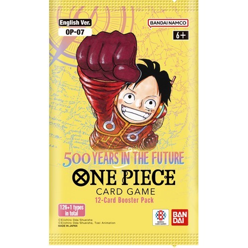 One Piece TCG OP07 500 Years in the Future Booster Pack - Eng Factory Sealed!