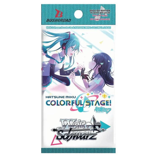 Weiss Schwarz Hatsune Miku: Colorful Stage! - English Booster Pack Sealed!