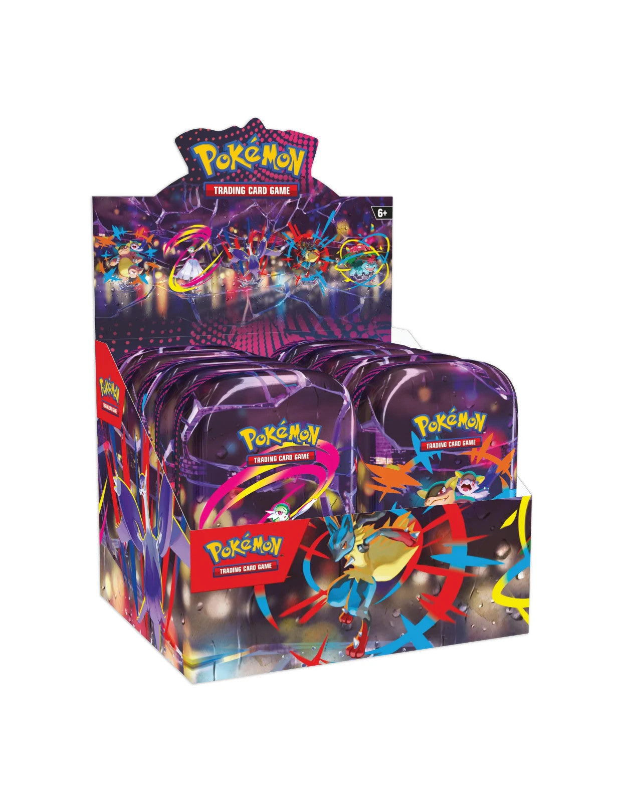 Pokemon TCG Mega Evolution MINI TIN DISPLAY 10 TINS! NEW FACTORY SEALED! Rare!