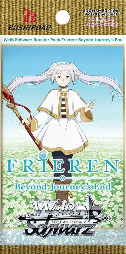 Weiss Schwarz Frieren Beyond Journey's End - English Booster Pack Sealed!