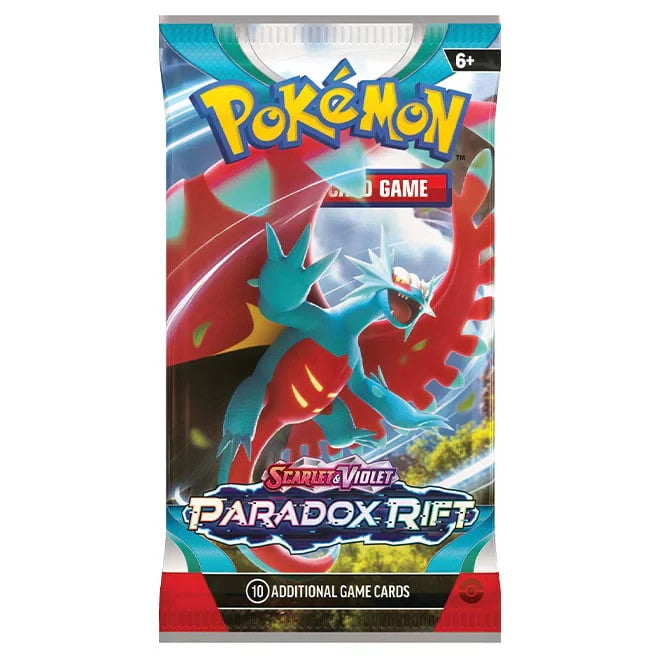 Pokemon TCG Paradox Rift Booster Pack - 10 Cards – Factory Sealed!