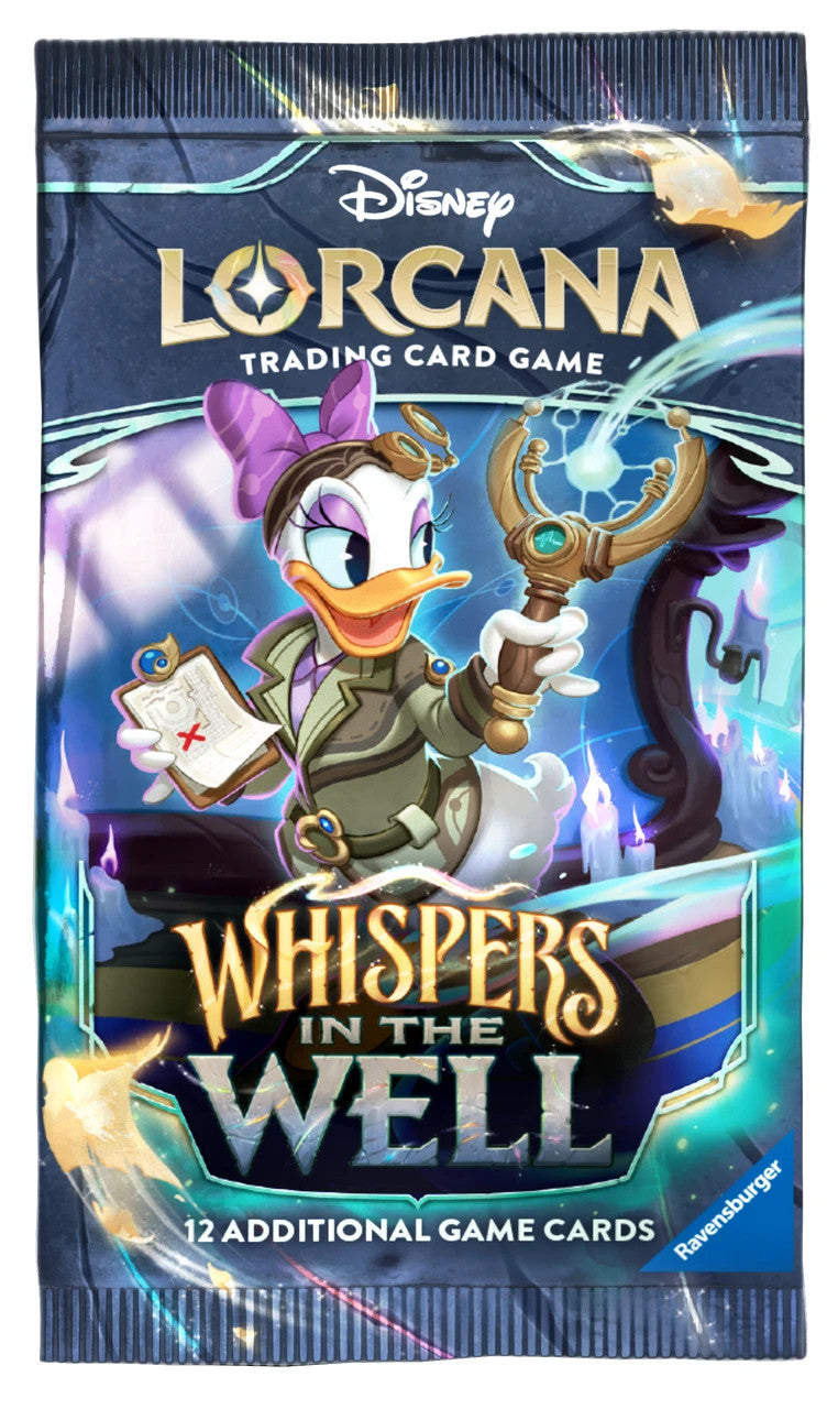Disney Lorcana Whispers in the Well Booster Pack - Factory Sealed!