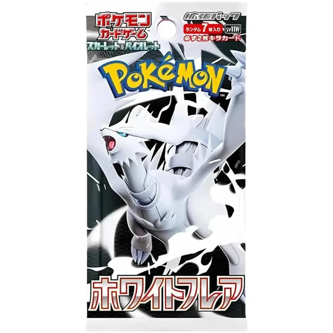 Pokemon TCG White Flare Booster Pack - Japanese sv11W – Factory Sealed!