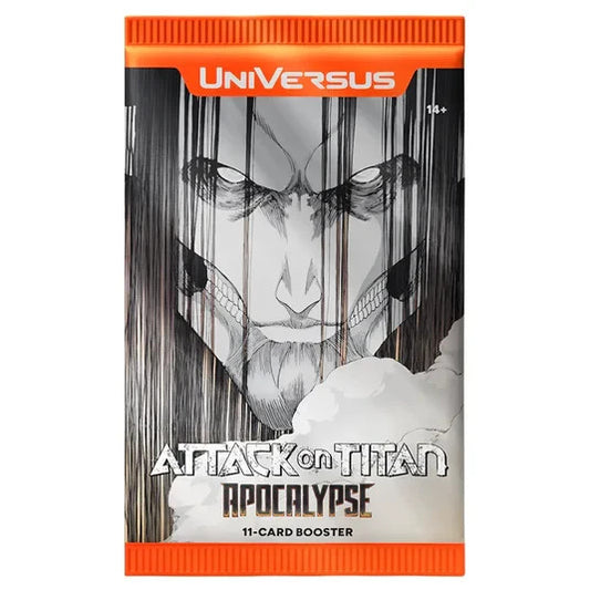 Universus Attack on Titan: Apocalypse - English Booster Pack - Factory Sealed!