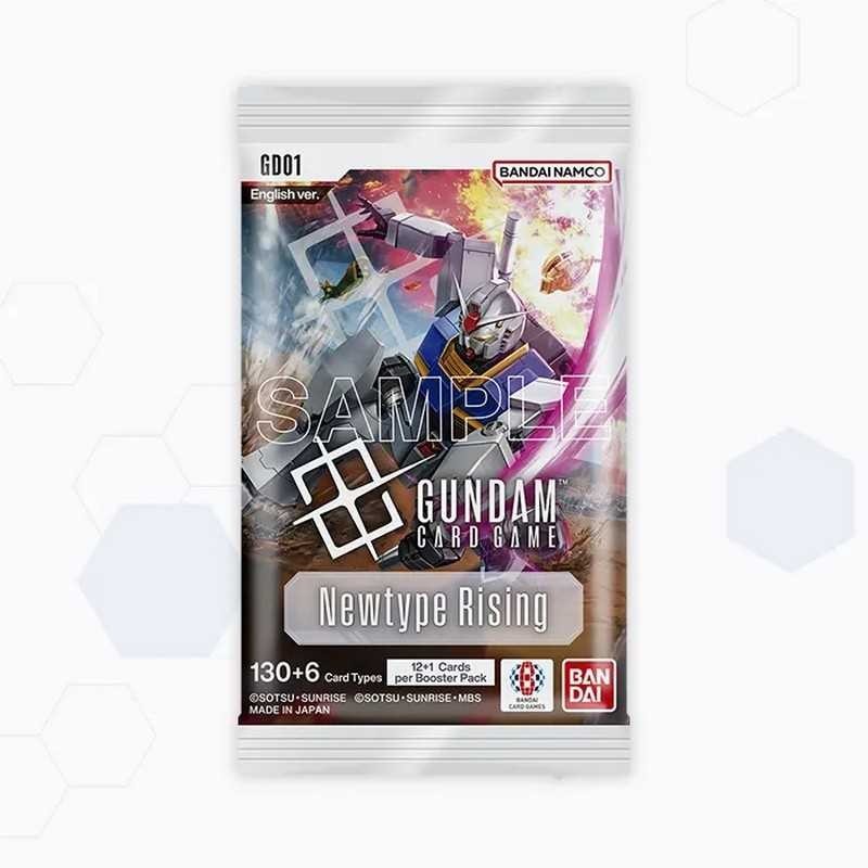 Gundam Card Game Booster Box Newtype Rising GD01 - 24 Packs ENGLISH! PRESALE!