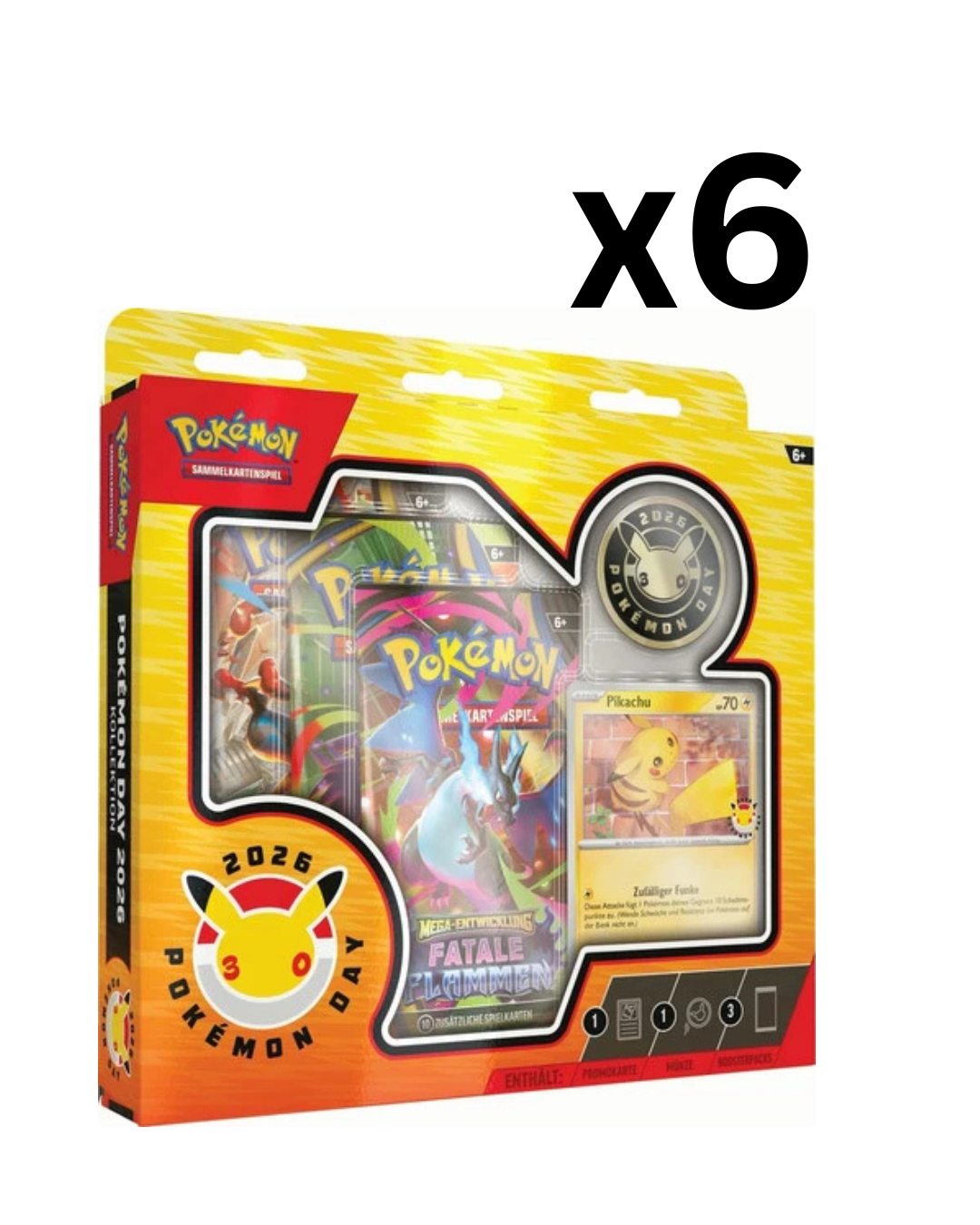 SEALED Pokemon TCG Pokemon Day 2026 Collection | CASE OF 6 | PRESALE | ENGLISH!