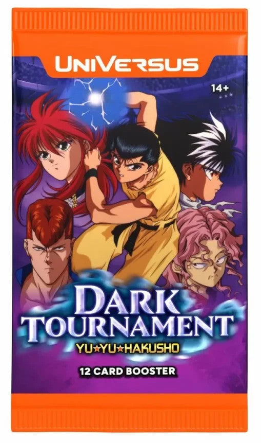 Universus Dark Tournament Yu Yu Hakusho - English Booster Pack - Factory Sealed!