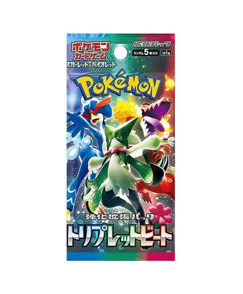 Pokemon TCG Triplet Beat Booster Pack - Japanese sv1a – Factory Sealed!