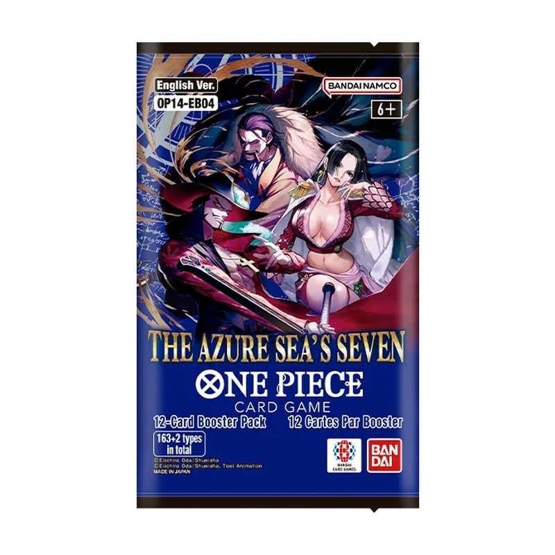 One Piece TCG OP14 The Azure Sea's Seven Booster Pack - English Factory Sealed!