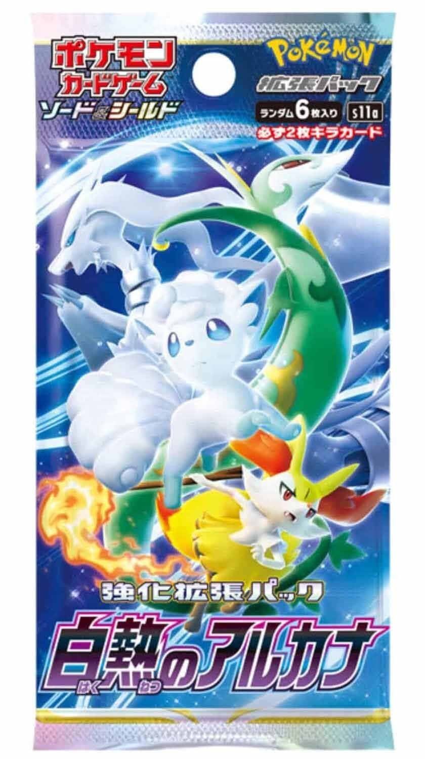 Pokemon TCG Incandescent Arcana Booster Pack - Japanese s11a – Factory Sealed!