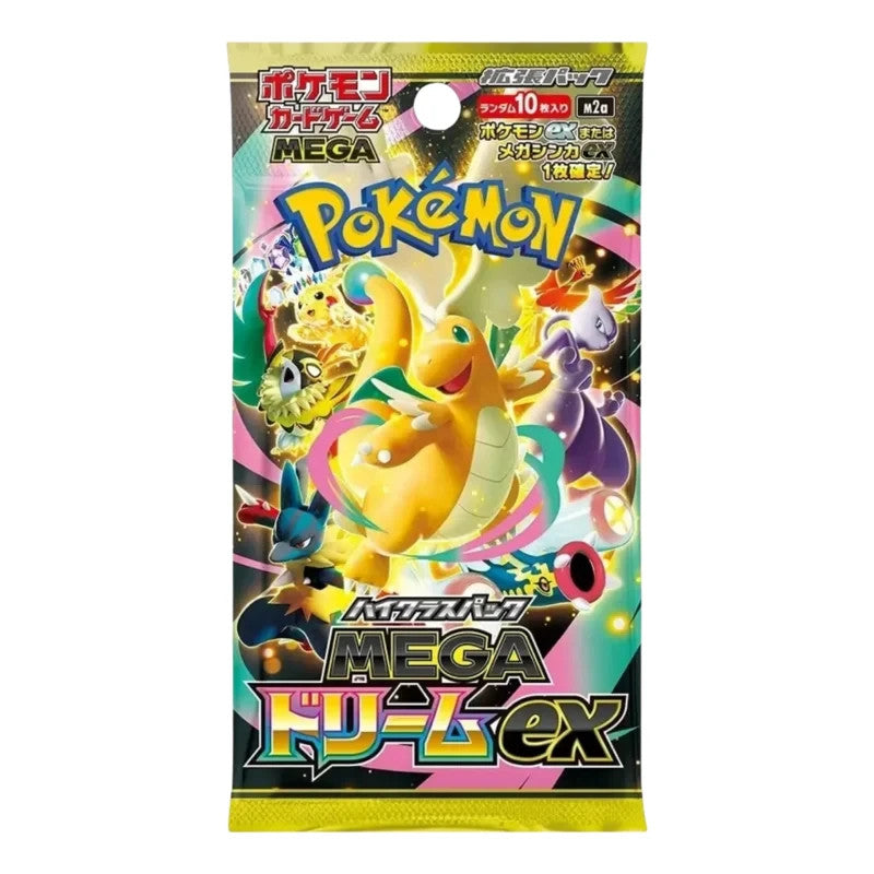 Pokemon TCG Mega Dream Booster Pack - Japanese m2a – Factory Sealed!