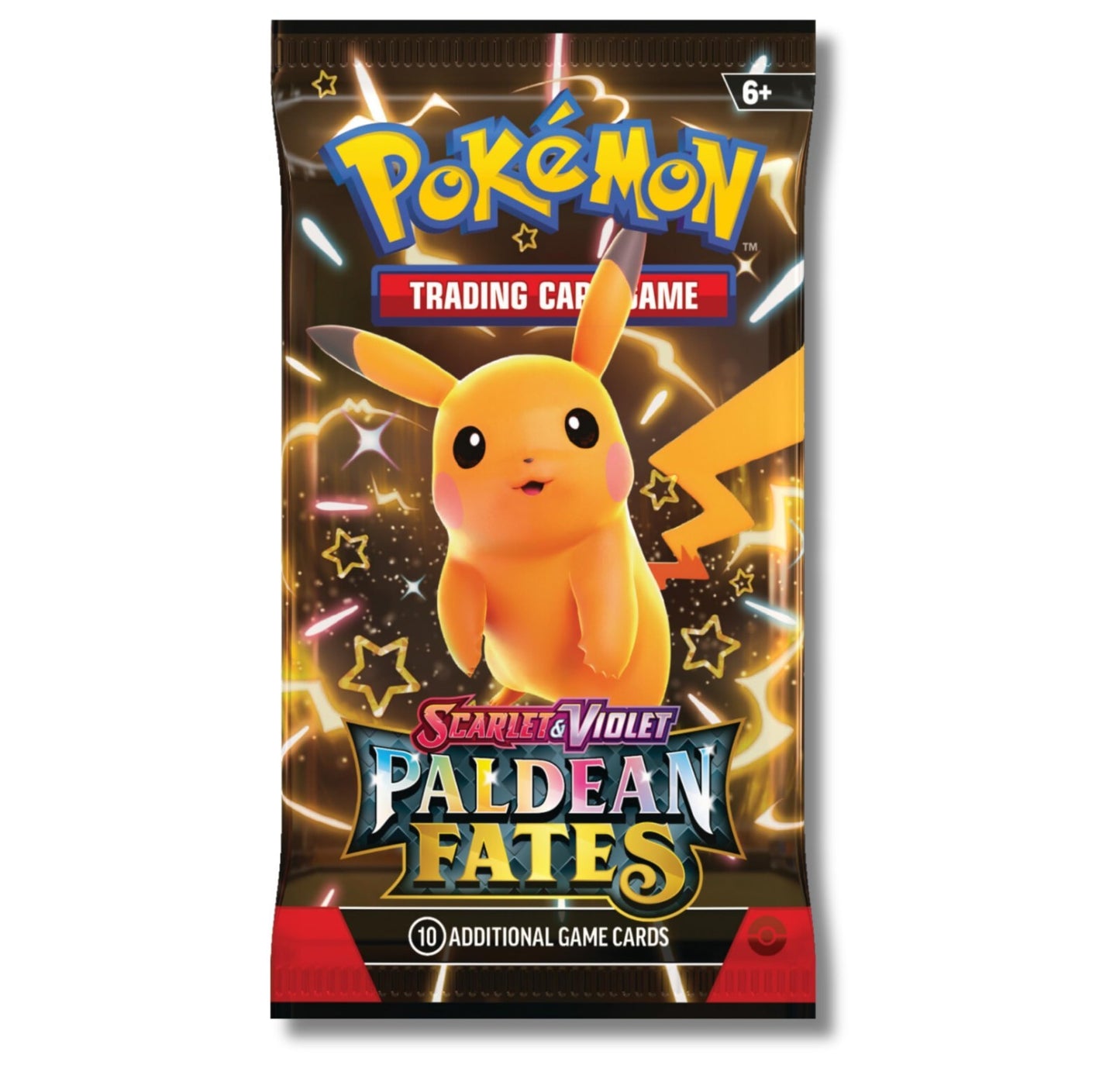 Pokemon TCG Paldean Fates Booster Pack - 10 Cards – Factory Sealed!