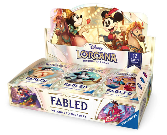 Disney Lorcana TCG: Fabled Booster Box - Brand New & Sealed! Mickey Mouse!