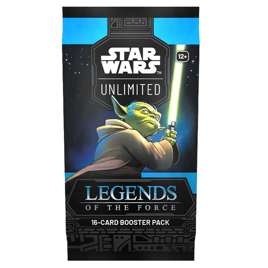 Star Wars Unlimited Legends of the Force Booster Pack - Disney Factory Sealed!