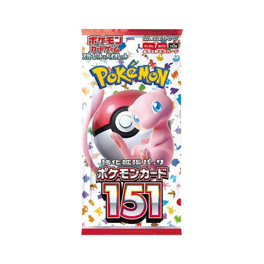 Pokemon TCG Pokemon 151 Booster Pack - Japanese sv2a – Factory Sealed!