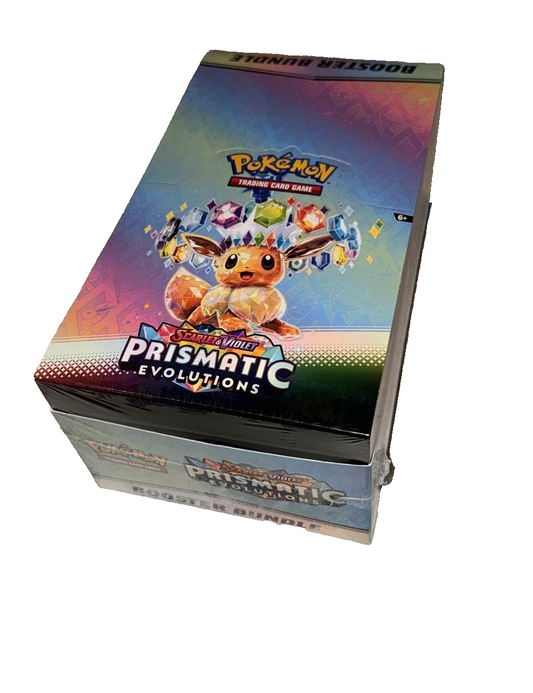 Pokémon TCG: Prismatic Evolutions Booster Bundle Display Case - Sealed!