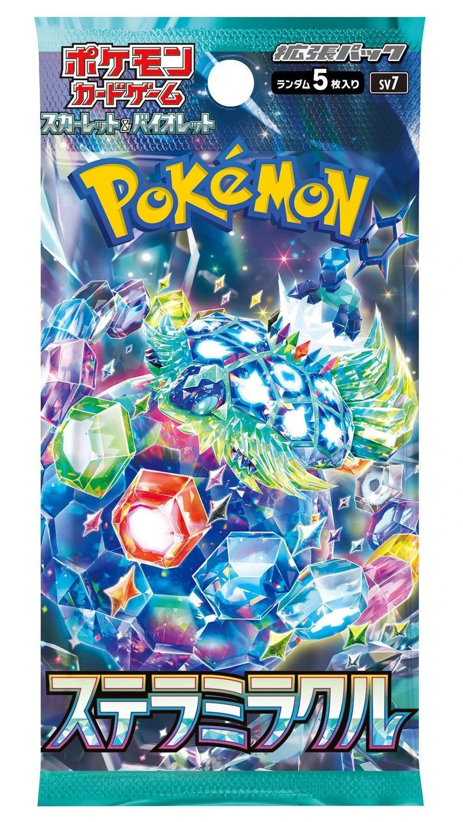 Pokemon TCG Stallar Miracle Booster Pack - Japanese sv7 – Factory Sealed!