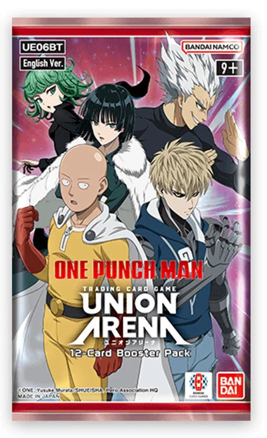 Union Arena One Punch Man UE06BT English Booster Pack - Factory Sealed!