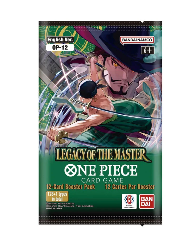 One Piece TCG OP12 Legacy of the Master Booster Pack - English Factory Sealed!