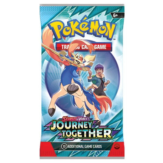 Pokemon TCG Journey Together Booster Pack - 10 Cards – Factory Sealed!