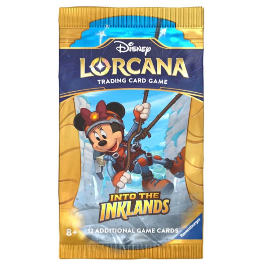 Disney Lorcana Into the Inklands Booster Pack - Factory Sealed!