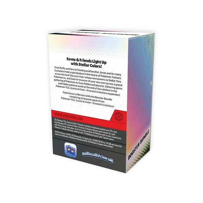 Pokémon TCG: Prismatic Evolutions Booster Bundle Display Case - Sealed!