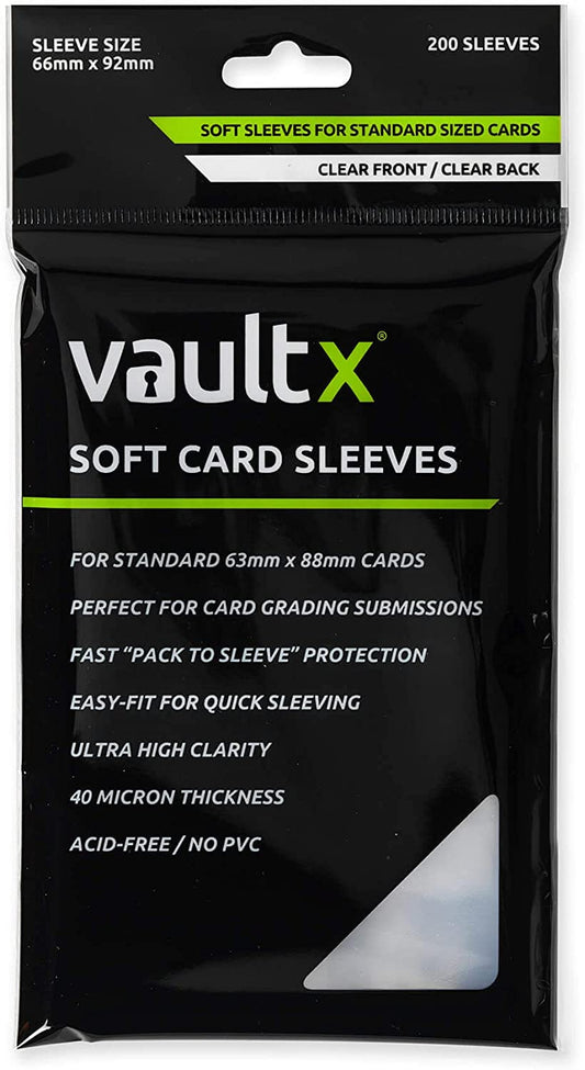 Vault X: Soft Card Sleeves (200 Pack)