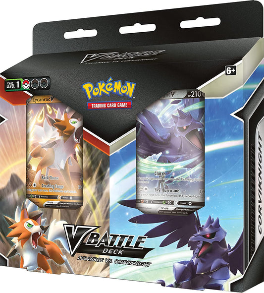 Pokemon: Lycanroc V vs Corviknight V Battle Deck