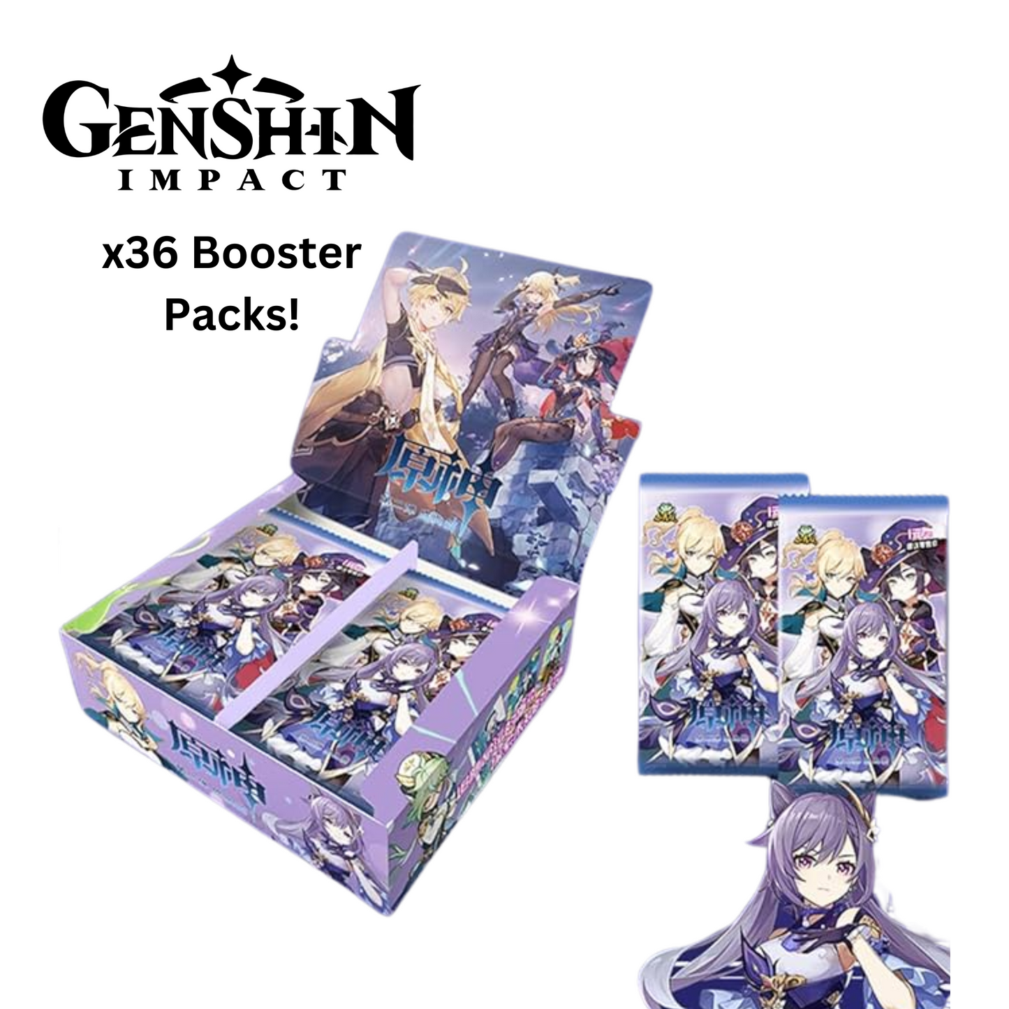 Genshin Impact Little Frog Booster Box CCG Wave 2 GS1M02