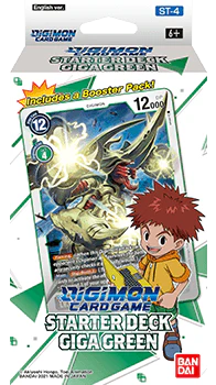 Digimon Card Game: Starter Deck- Giga Green ST-4