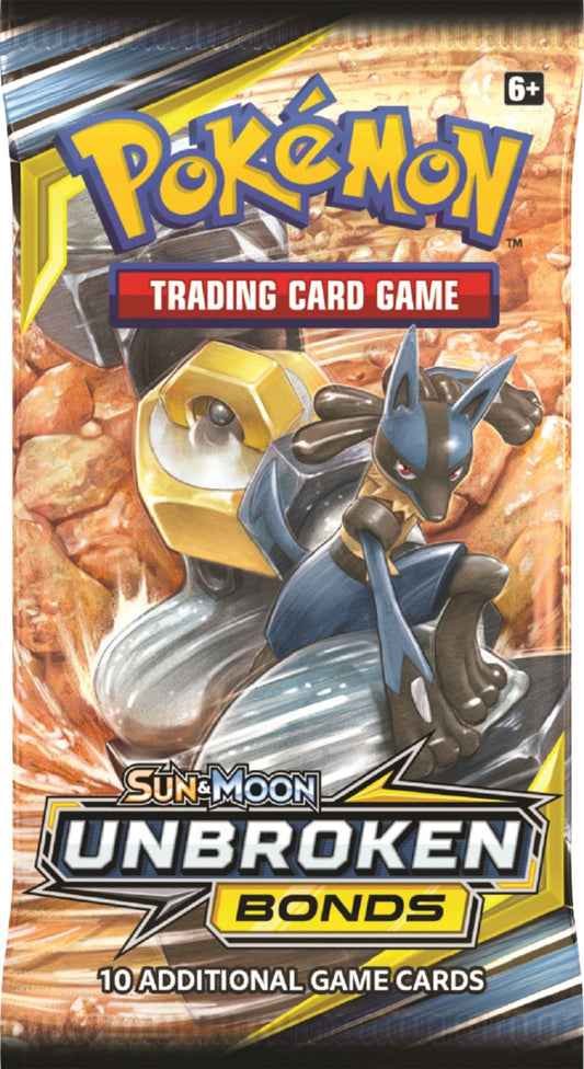 Pokemon: Sun & Moon Unbroken Bonds Booster Pack